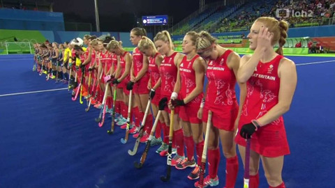 XXXI. letní olympijské hry 2016 Rio de Janeiro - Pozemní hokej: Velká Británie - USA (ženy)