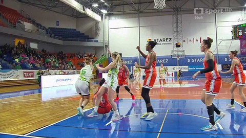 EuroCup v basketbalu - KP TANY Brno - TANGO Bourges