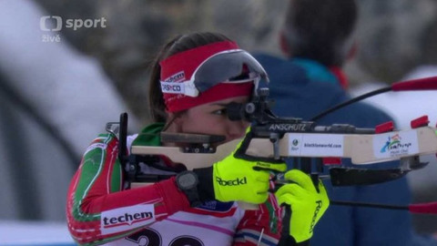 MS v biatlonu juniorů 2020 Švýcarsko - Sprint žen