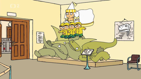 Čeština s Bílou paní - 13. Dinohrátky