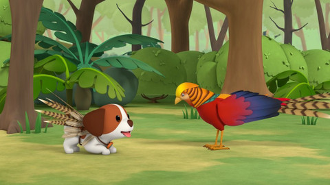 Leo, strážce přírody - Bažant zlatý