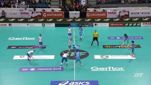 MS ve florbalu 2017 Slovensko - Finsko - Slovensko