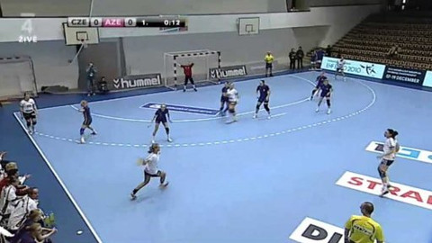 Házená - Česko - Azerbajdžán