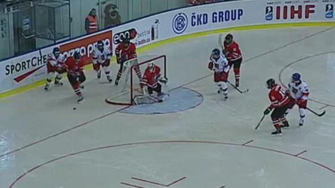 MS v hokeji hráčů do 18 let 2012 - Kanada - Česko