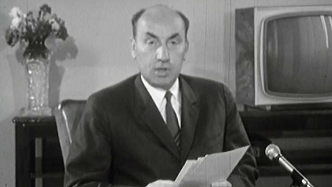 Příloha Televizních novin - Projev Oldřicha Černíka