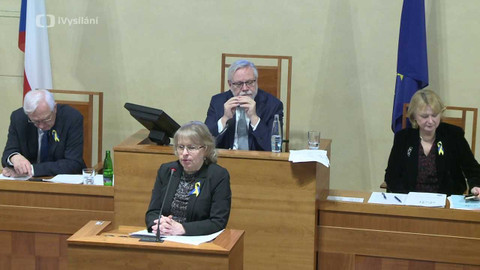 Záznam z jednání schůze Senátu PČR - 15. února 2023