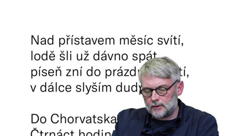 Jedna báseň - Petr Borkovec