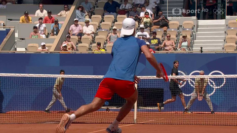 XXXIII. letní olympijské hry 2024 Paříž - Tenis: Alexander Zverev - Tomáš Macháč