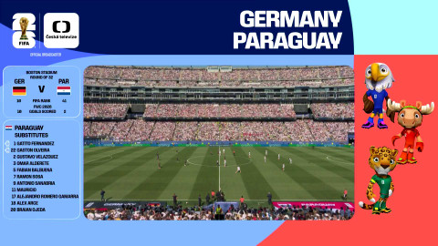 MS ve fotbale mužů 2026 - Německo - Paraguay