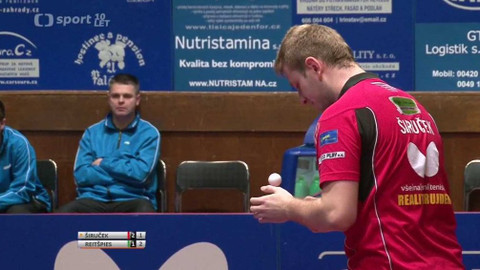 Extraliga stolního tenisu - STEN marketing HB Ostrov - SF SKK EL Niňo Praha EHW