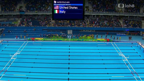 XXXI. letní olympijské hry 2016 Rio de Janeiro - Vodní pólo: USA – Itálie (muži)