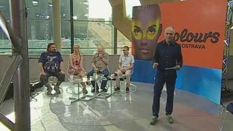 ČT na Colours of Ostrava - U zavěšené knihy