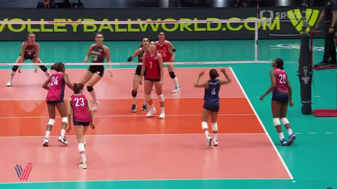 MS ve volejbalu žen 2022 Nizozemsko, Polsko - USA - Turecko