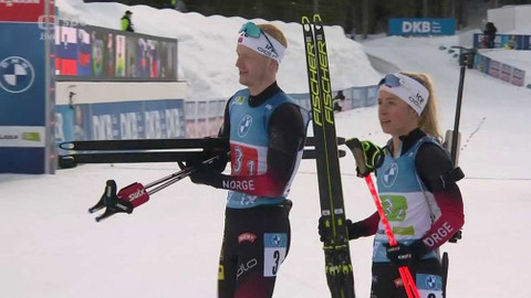 MS v biatlonu 2021 Slovinsko - Závod smíšených dvojic