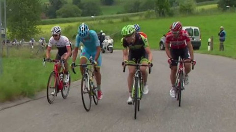Tour de Suisse - 4. etapa: Flims - Schwarzenbach SG