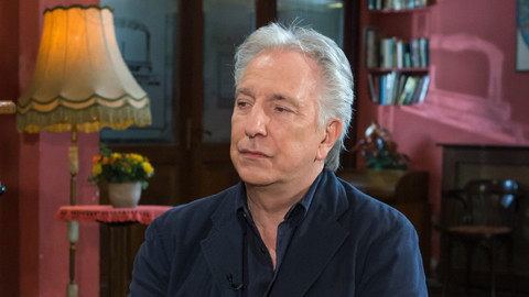 Na plovárně - Alan Rickman