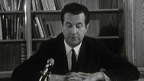 Příloha Televizních novin - Vystoupení Mlynáře