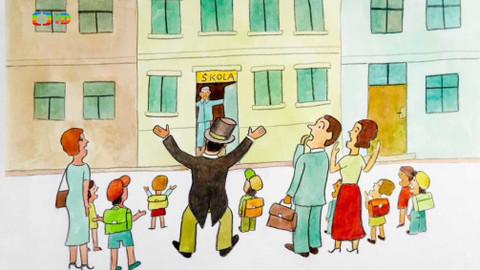 Pohádky pana Donutila - Kouzelník a škola