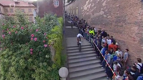 Cyklistika - Pražské schody 2015