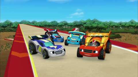 Plamínek a čtyřkoláci - 1/20 Stomílový závod