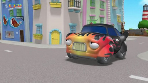 Statečná autíčka - 22/52 Zmrzlinový stánek hoří