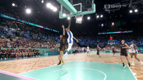 XXXIII. letní olympijské hry 2024 Paříž - Basketbal: Francie - Belgie