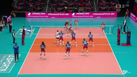 ME ve volejbalu žen 2023 - Německo - Česko