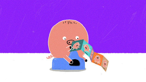 Naše prasátko - 1/52 Nočník