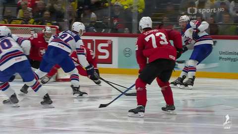 MS v ledním hokeji mužů 2025 Švédsko, Dánsko - Švýcarsko - USA