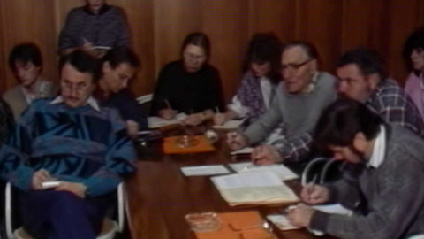 Archiv dne - 7. prosinec 1989: Diskuse s vedením OF