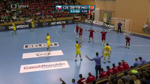 Házená - Česko - Makedonie