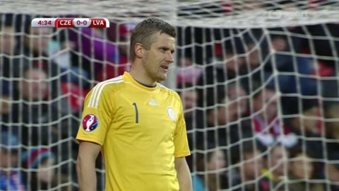 Fotbal - Česko - Lotyšsko