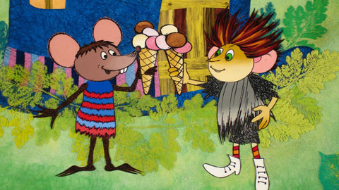 O skřítku Racochejlovi - Jak dal Famfulemu dárek