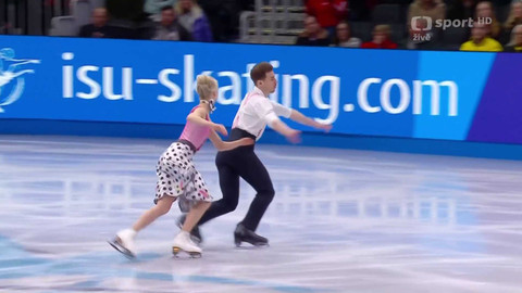 MS v krasobruslení 2025 USA - Rytmické tance