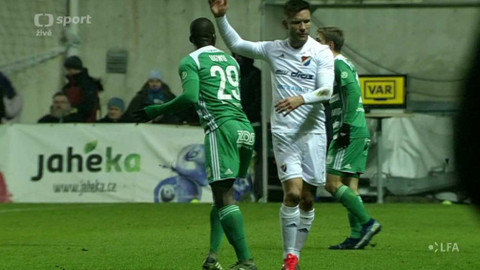 Fotbal - Bohemians Praha 1905 - FC Baník Ostrava