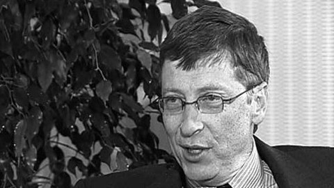 Na plovárně - Bill Gates