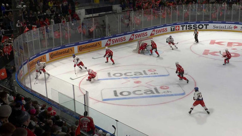 Euro Hockey Tour - Švýcarsko - Česko