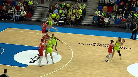 Evropská liga v basketbalu - ZVVZ USK Praha - Beretta Famila Schio
