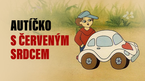 Autíčko s červeným srdcem