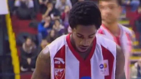 Basketbal - Crvena zvezda Bělehrad - ČEZ Basketball Nymburk