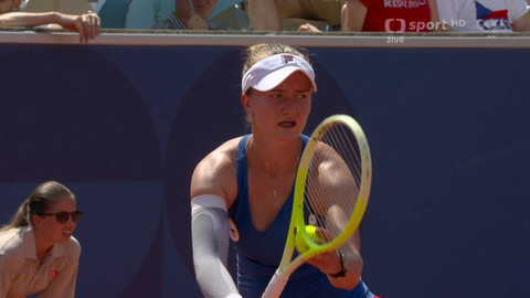 XXXIII. letní olympijské hry 2024 Paříž - Tenis: Barbora Krejčíková - Anna Karolína Schmiedlová