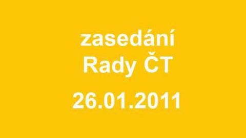 Jednání Rady České televize - 2. jednání Rady ČT v roce 2011