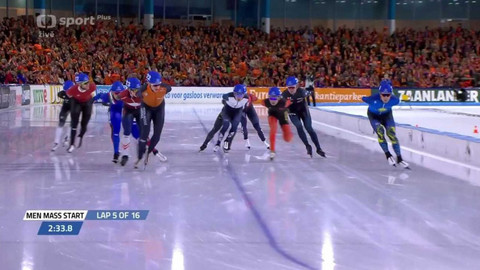 Mistrovství světa v rychlobruslení 2023 Nizozemsko - Závod s hromadným startem mužů a žen