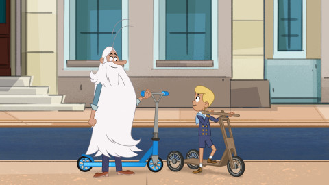 Byl jednou jeden předmět - Koloběžka