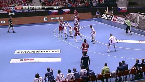 Házená - Česko - Rusko