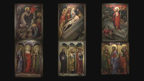 Národní galerie v Praze nikdy nezavírá - Třeboňský oltář