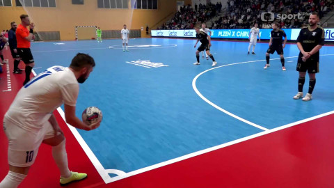 1. Futsal liga - SK Interobal Plzeň - FK Chrudim