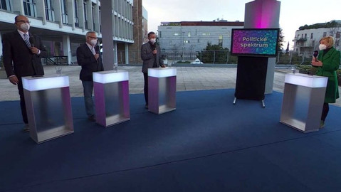 Politické spektrum - Čerpání evropských dotací