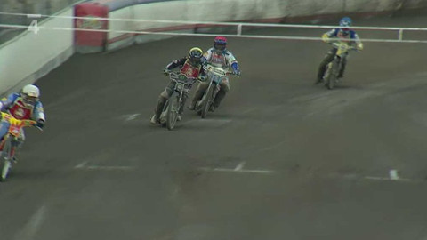 Motocyklové závody - Semifinále extraligy na ploché dráze Praha