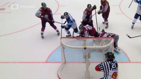 MS v ledním hokeji 2018 Dánsko - Lotyšsko - Finsko